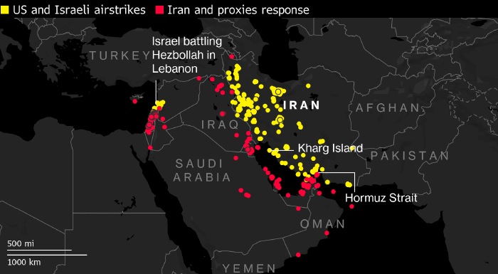 Что происходит в Иране и вокруг: хроника 17-го дня войны